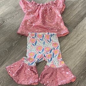 ⛔️SOLD⛔️Baby Girl Boutique Outfit